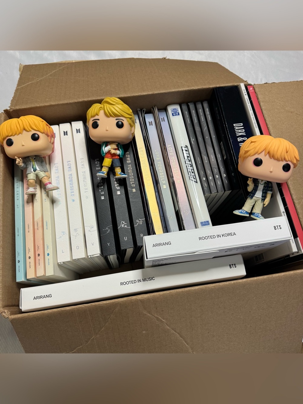 BTS 20 albums - Arirang, LY her / tear / answer / wings / ITMFL + 3 others Kpop
